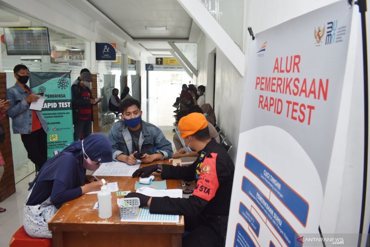 Permintaan Rapid Test Penumpang KA Meningkat