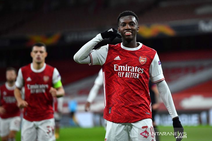 Eddie Nketiah enggan perpanjang kontrak di Arsenal