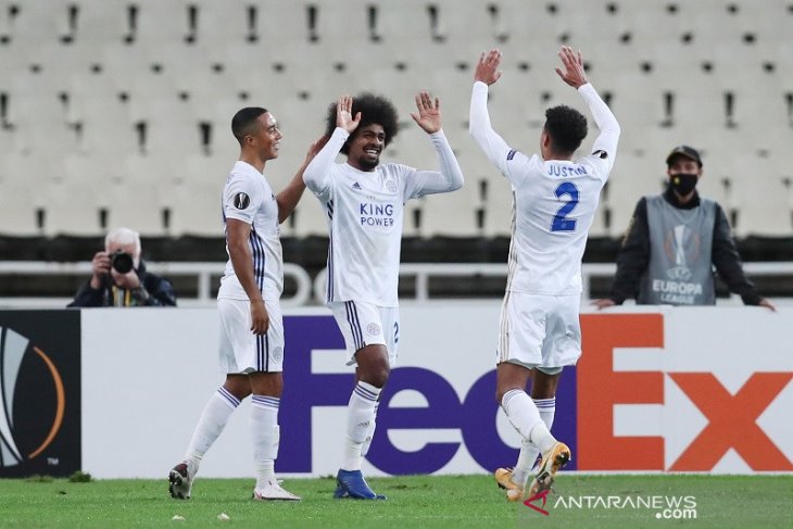 Liga Europa - Leicester lanjutkan tren kemenangan dengan bekuk AEK Athens 2-1