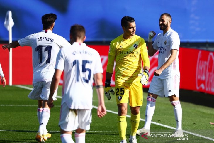 Hasil Liga Spanyol, Real Madrid ke puncak klasemen