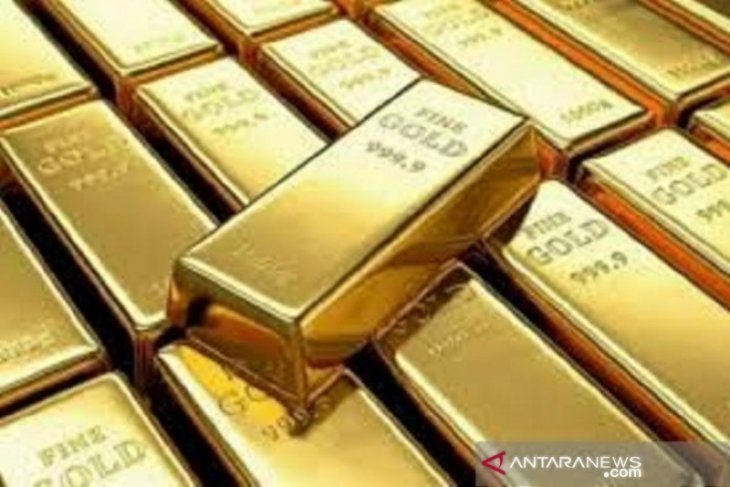 Tertekan kenaikan Wall Street, emas tergerus 3,6 dolar