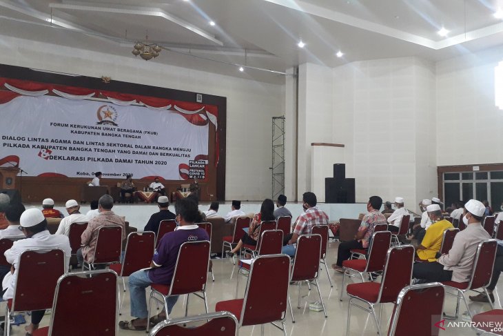 Polres Bangka Tengah ajak FKUB ciptakan pilkada damai