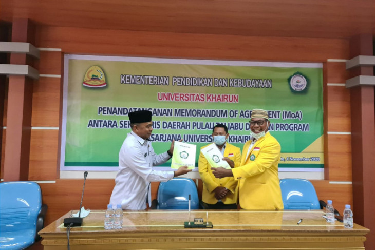 Pemkab Pulau Taliabu bekerja sama Unkhair tingkatkan kompetensi ASN