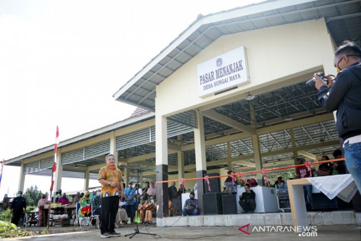 Pasar Menanjak Kubu Raya maksimalkan pemasaran hasil bumi