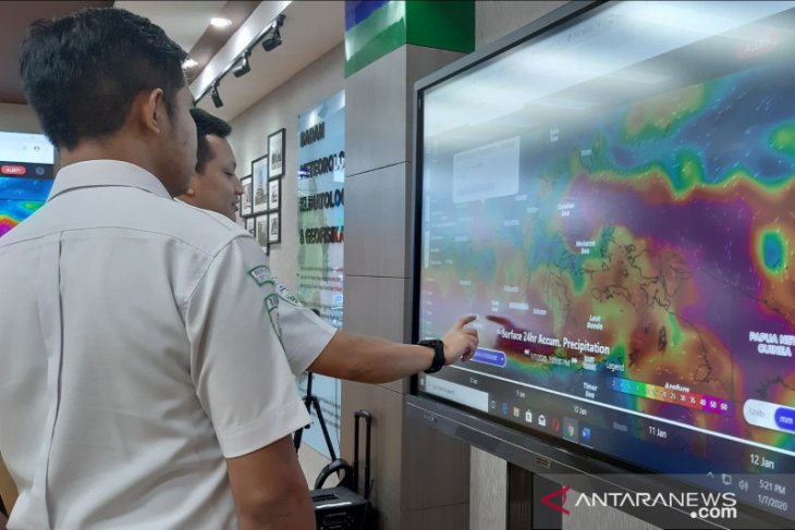 BMKG: Sebagian besar Jakarta diprakirakan cerah berawan sepanjang hari