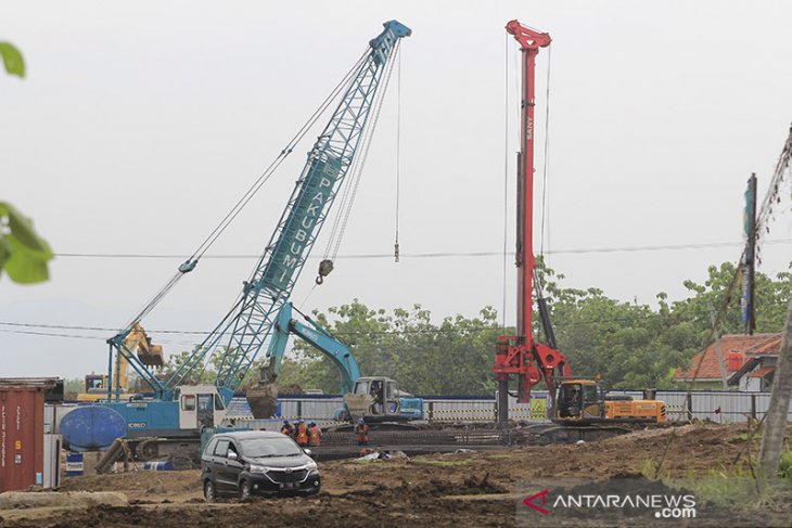 Pembangunan akses tol Bandara Kertajati 