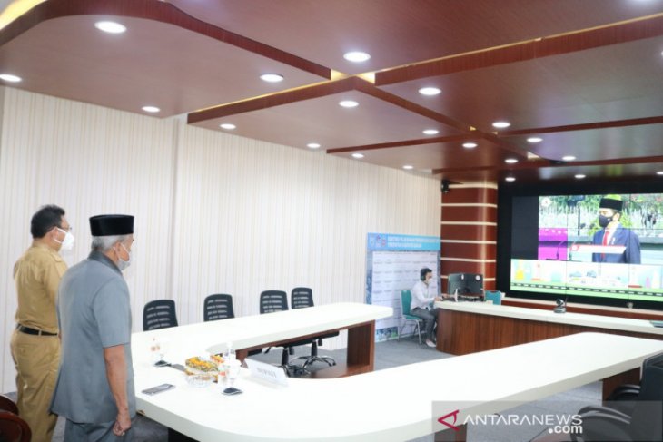 Bupati ikuti peringatan Hari Pahlawan secara virtual
