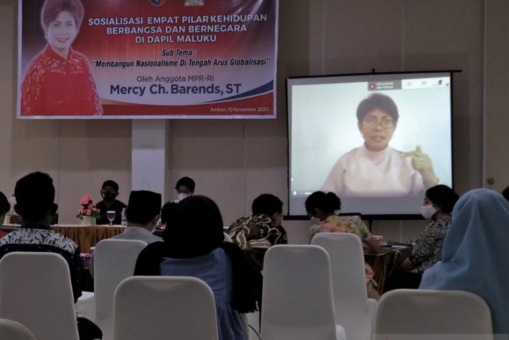 Mercy Chriesthy Barends Ajak OKP Cipayung gelorakan semangat nasionalisme