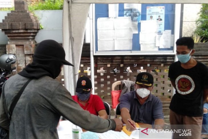 Tim Yustisi Denpasar adakan sidak masker