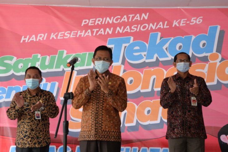 Apresiasi perjuangan tenaga kesehatan, Pjs Gubernur Jambi tepuk tangan 56 detik