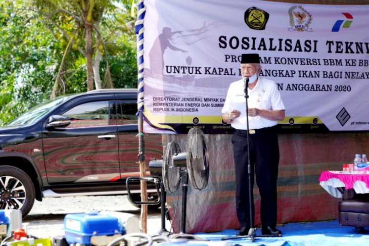 Pemerintah daerah salurkan bantuan paket konversi BBM ke nelayan