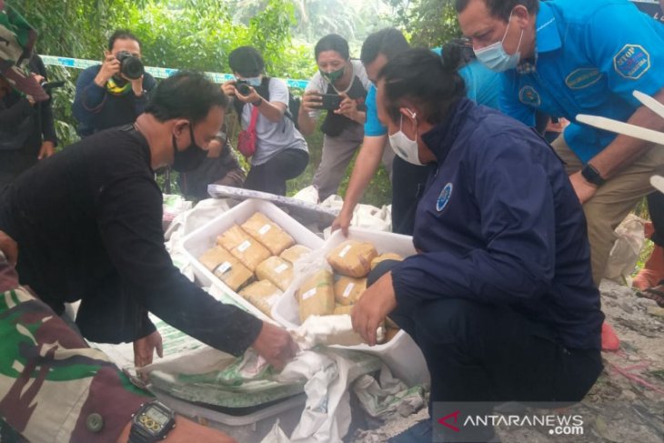141 kg ganja yang diamankan rencananya akan diedarkan di Medan