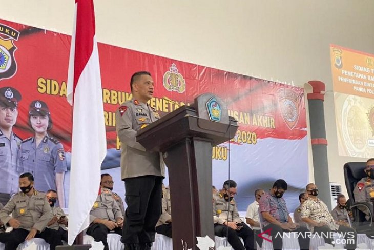 Kapolda Maluku penetapan kelulusan calon siswa Polri terbuka