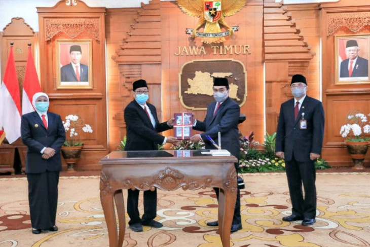 Gubernur Jatim ingatkan pentingnya inovasi digitalisasi sistem kepegawaian