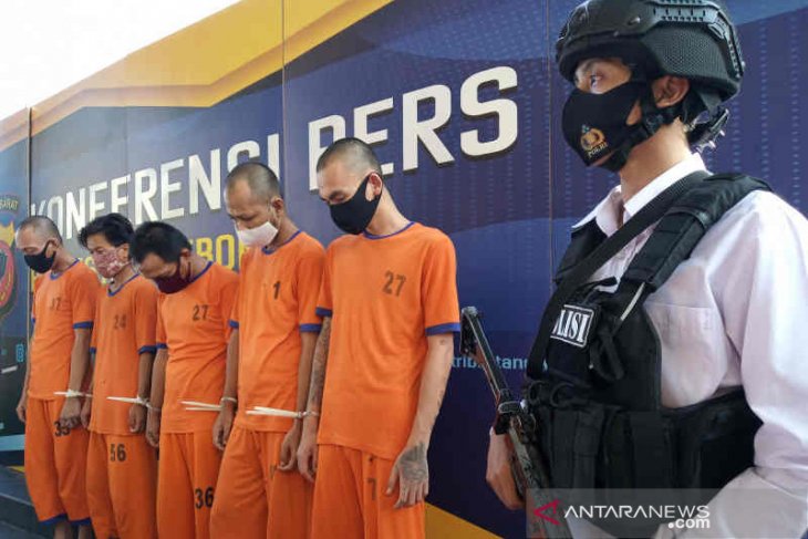 Lima pria berkasus pencabulan dan kejahatan terhadap perempuan diringkus