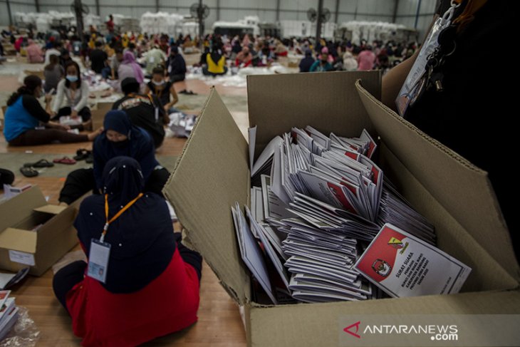 Pelipatan surat suara Pilkada kabupaten Bandung 