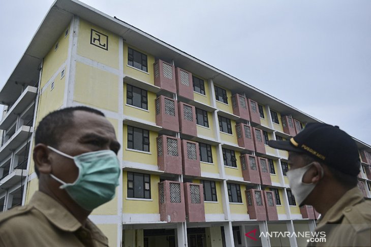 Rencana tempat isolasi di rusunawa Gandasari Garut 