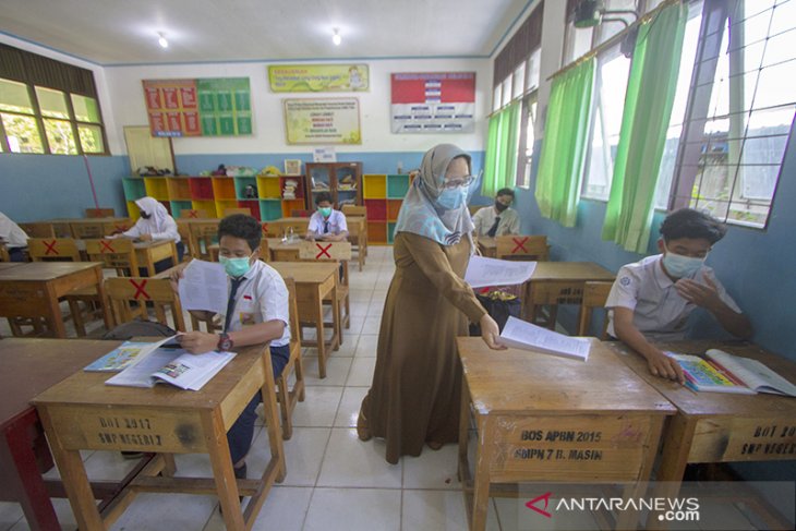 Simulasi Belajar Tatap Muka Di Kota Banjarmasin