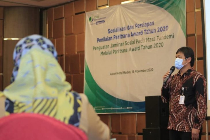 Dorong kepesertaan, BPJAMSOSTEK Madiun sosialisasikan penilaian Paritrana Award tahun 2020