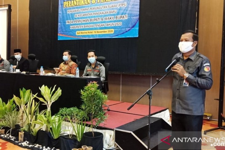 Bawaslu melantik 383 Pengawas TPS di Kabupaten Bangka Tengah