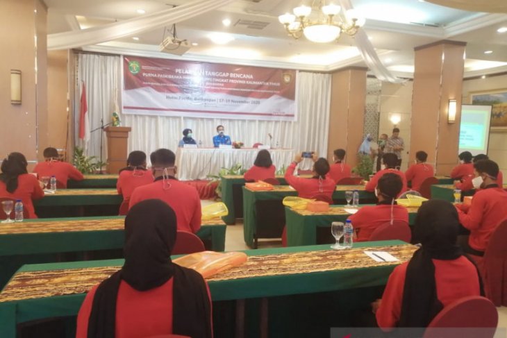 Dispora Kaltim latih PPI tanggap bencana