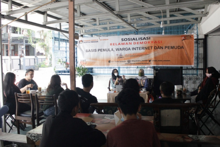 Relasi KPU Medan tingkatkan sosialisasi pilkada kepada