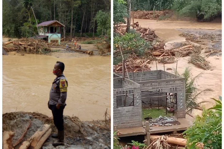 Banjir bandang melanda kawasan wisata Landak River Bahorok Langkat
