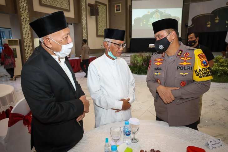 Silaturahim dengan kiai NU, Kapolda Irjen Fadil Imran mengaku berat tinggalkan Jatim