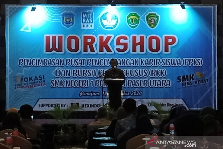 Workshop SMK Negeri 1 Penajam berikan lowongan kerja bagi lulusan SMK
