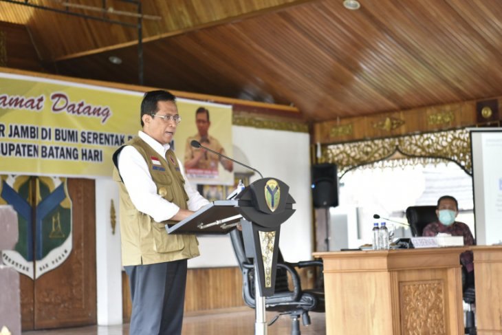 Pjs Gubernur Jambi terus perkuat persiapan pilkada dan penanganan COVID-19