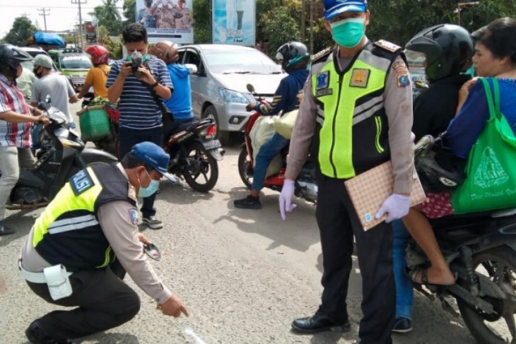 Polres Simalungun amankan sopir truk penyebab lakalantas beruntun
