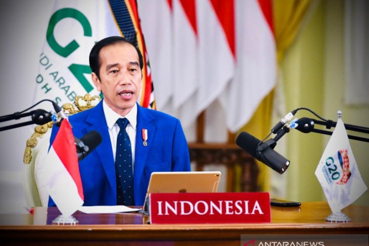 Presiden Jokowi sebut perlu transformasi besar pascapandemi di KTT G20