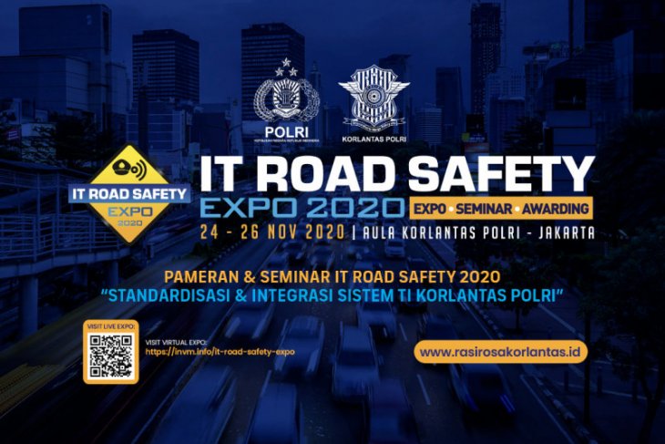 Modernisasi TI, Korlantas gelar pameran virtual IT Road Safety Expo 2020