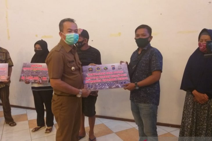 Pemkab salurkan bantuan bagi korban kebakaran