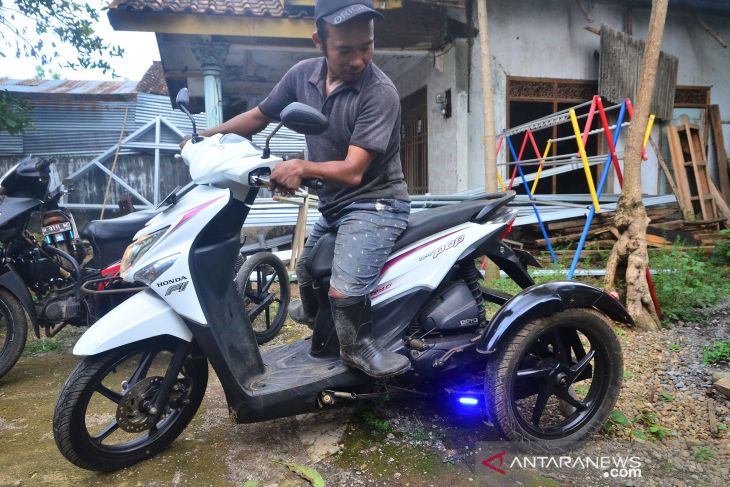 Jasa modifikasi motor untuk disabilitas - ANTARA News
