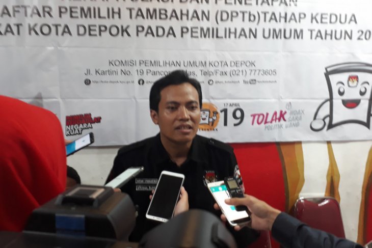 KPU Depok: Warga tidak terdaftar di DPT masih bisa mencoblos gunakan KTP