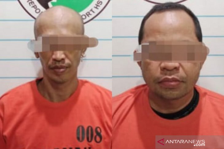 Polres HST tangkap dua orang dengan barang bukti narkoba