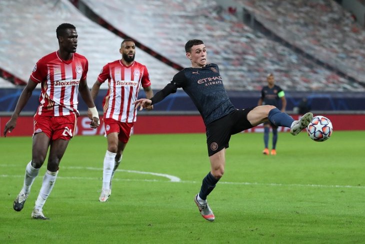 Manchester City kunci tiket 16 besar Liga Champions