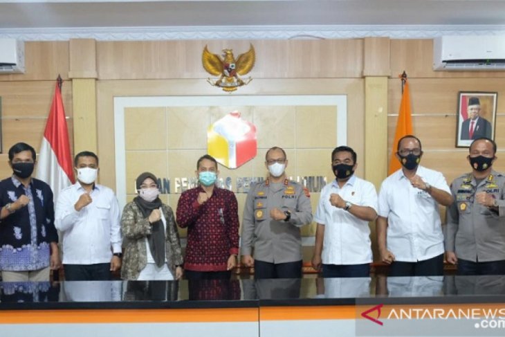 Kapolda Jambi kunjungi Bawaslu dan bahas Pilkada serentak