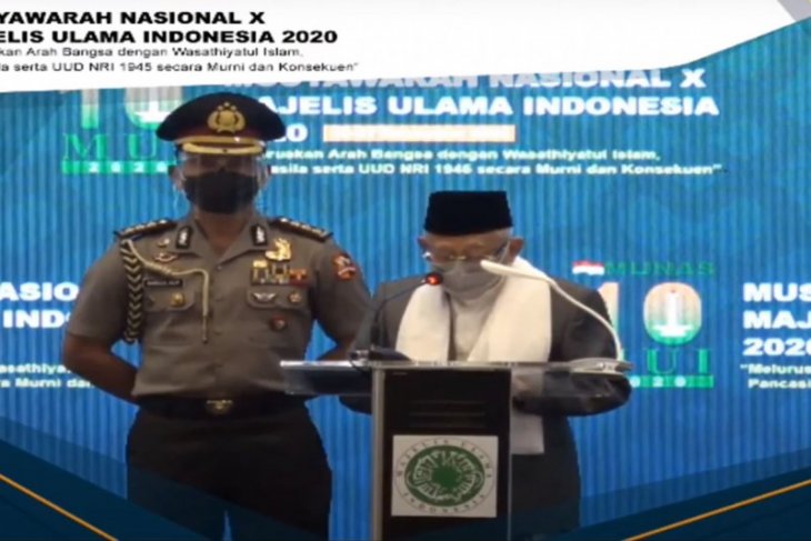 Ma'ruf Amin: MUI tetap jadikan Islam moderat arus utama