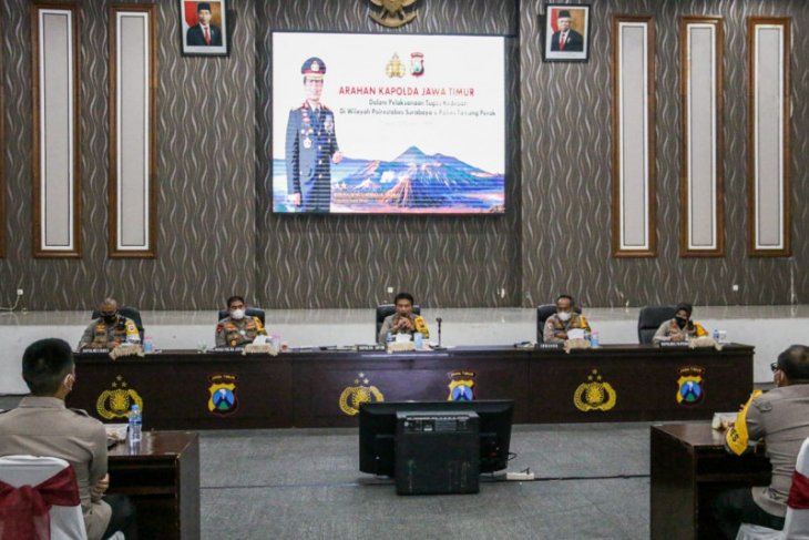 Kapolda Jatim bahas penanganan COVID-19 dan pengamanan pilkada