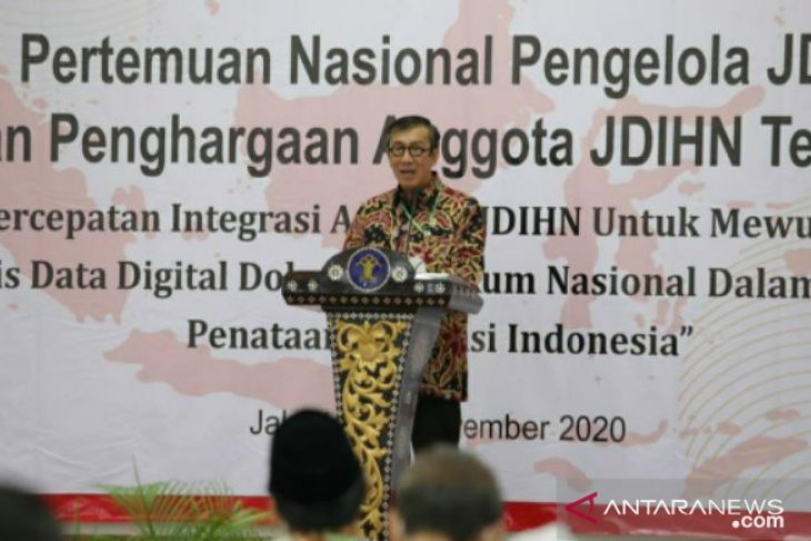 Pemprov Babel raih JDIH Award Terbaik III Tahun 2020