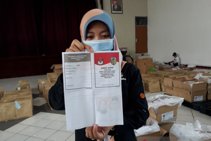 KPU Kediri amankan surat suara rusak