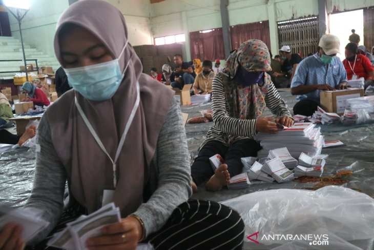 Pelipatan surat suara Pilkada Mojokerto