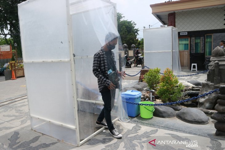 Penerapan protokol kesehatan di Masjid Jami Kota Mojokerto