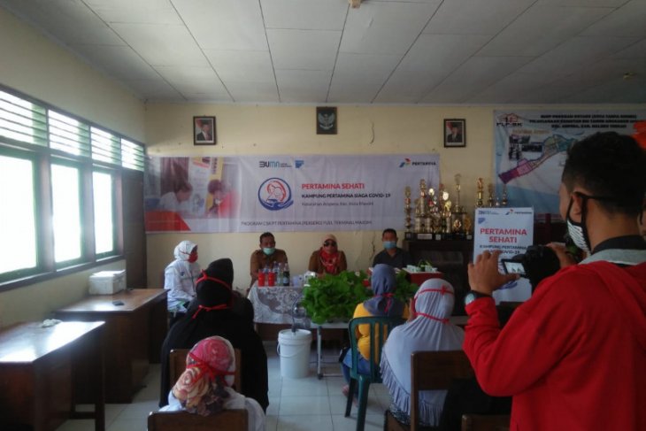 Program Pertamina sehati di Ternate beri PMT-P