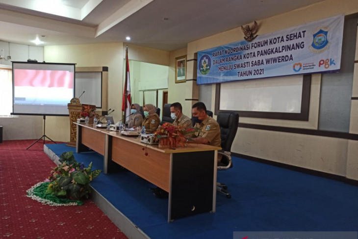 Sekda Pangkalpinang dorong forum kota sehat rebut Swasti Saba Wiwerda Tahun 2021