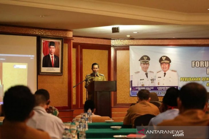 Awali rancangan perubahan RPJMD, Pemkot Serang gelar Forum Konsultasi Publik