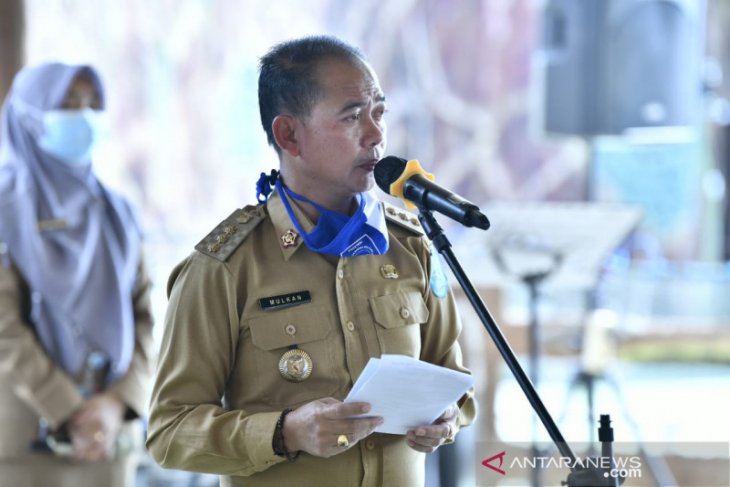 Bupati Bangka, Mulkan minta orang tua perhatikan kesehatan anak