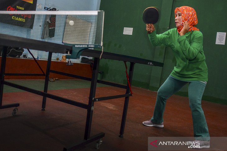 Atlet tenis meja disabilitas Peparnas Jabar